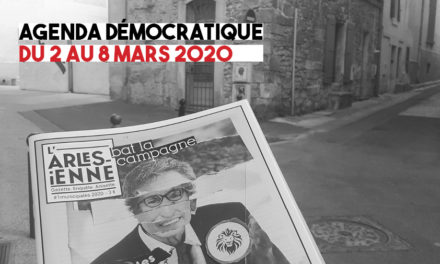 Agenda démocratique du 2 au 8 mars 2020