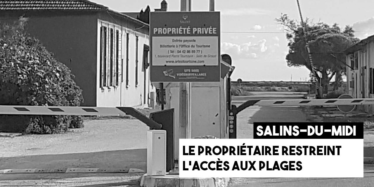 Salin-de-Giraud : le propriétaire des Salins restreint l’accès des villageois aux plages