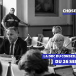 La doc du conseil municipal du 26 septembre