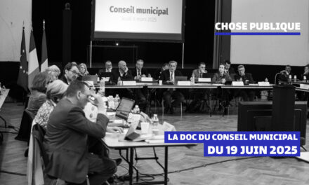 La doc du conseil municipal du 19 juin 2025